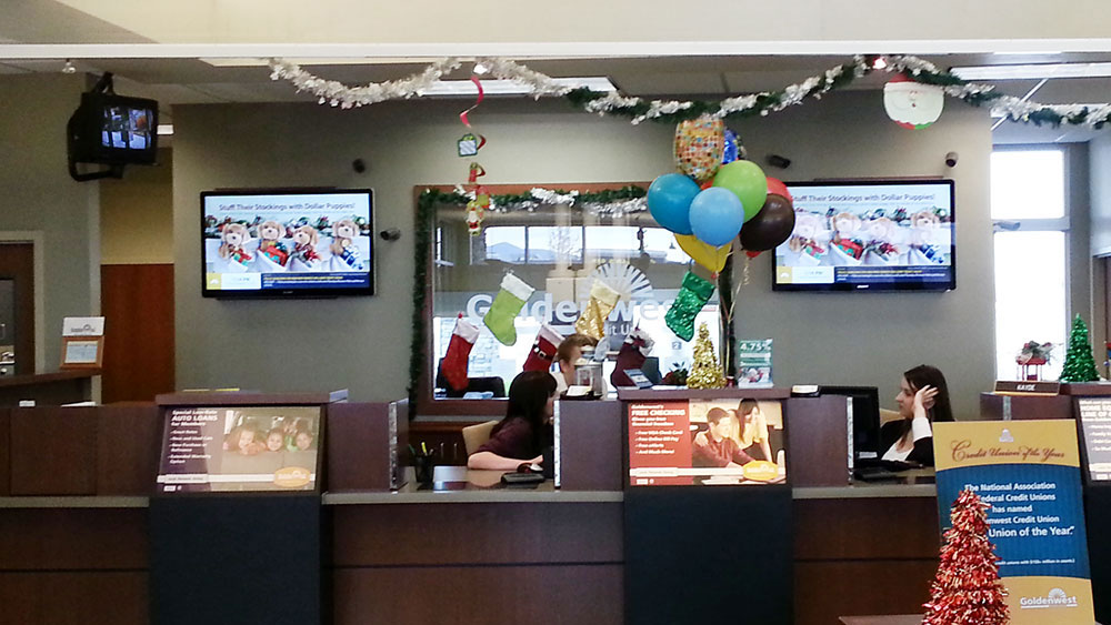 In-Branch Digital Displays